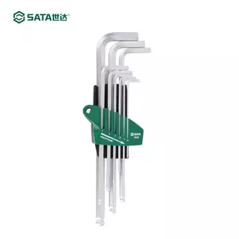 SATA, 9 предметов, специальные шестигранные ключи с длинной шаровой головкой серии G, набор инструментов 09128