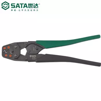 SATA холодного прессования, специальные клещи для обжима клемм электрика 91142, мощные клещи для обжима клемм без покрытия 2,5-16 мм