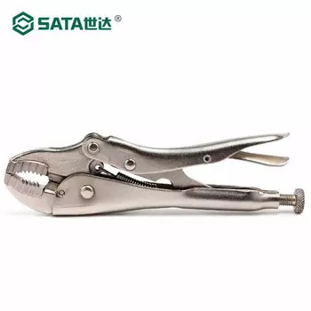 SATA круглогубцы мощные с лезвиями 7" 71102-универсальный зажим, плоскогубцы с фиксированной головкой промышленного класса