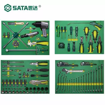 SATA набор держателей инструментов для шиномонтажа, 94 предмета 09920 - набор инструментов