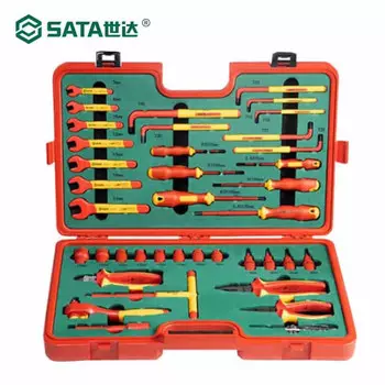 SATA, набор для быстрого ремонта новых энергетических автомобилей, 39 предметов, 09933, набор инструментов