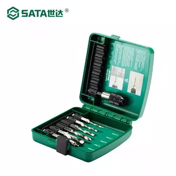 SATA Набор для нарезания резьбы из 7 предметов 50457-Набор инструментов для нарезания резьбы