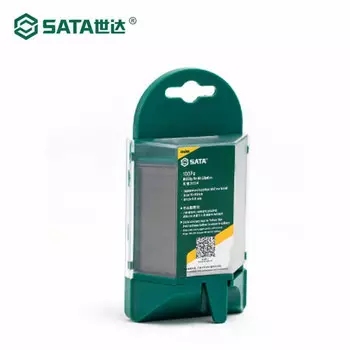 SATA Набор из 100 канцелярских ножей с трапециевидными лезвиями 93435A-Лезвия для канцелярских ножей ручной работы для резки бумаги