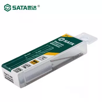 SATA набор из 10 предметов: кобальтовое спиральное сверло с прямым хвостовиком 4,8 мм, сверло из сверлильного сплава высокой твердости 52348