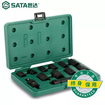 SATA, набор из 12 пневматических гильз серии 12,5 мм 09009