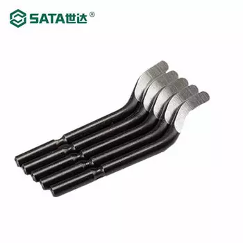 SATA, набор из 5 обычных триммерных лезвий 93453 - скребок из стали и алюминия, лезвия триммера