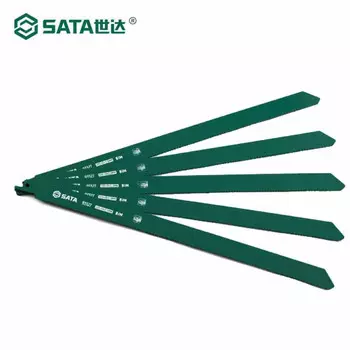 SATA, набор из 5 полотен для сабельных пил 300MM_10-14T 93327S, пильное полотно с крупными зубьями и мелкими зубьями, сабельное пильное полотно