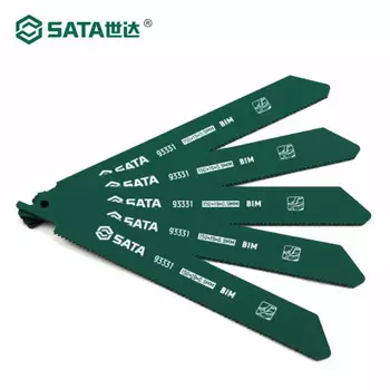 SATA, набор из 5 полотен для сабельных пил 150MM_14T 93331S, пильное полотно с крупными зубьями и мелкими зубьями, сабельное пильное полотно