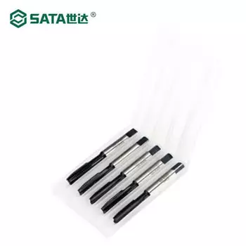 SATA Набор из 5 предметов из быстрорежущей стали с крупной резьбой M22 2,5 мм 50622 - метчик из нержавеющей стали