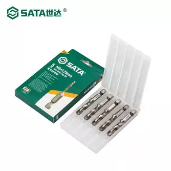 SATA Набор из 5 предметов: метчики из быстрорежущей стали, композитные, M3x0,5MM, быстрорежущая сталь 50803-HSS