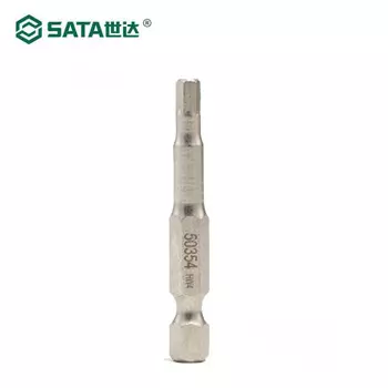 SATA набор из 5 предметов, серия 6,3 мм, шестигранная бита длиной 50 мм, 2,5 мм, сменная бита 59352