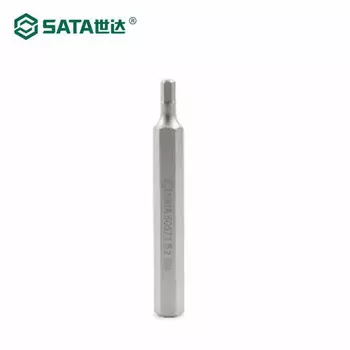 SATA набор из 5 предметов, серия 8 мм, шестигранная бита длиной 70 мм, 14 мм, 59578-сменная бита
