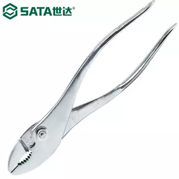 SATA плоскогубцы для карпа с легкой ручкой в японском стиле, многофункциональные плоскогубцы для карпа, зажимы для авторемонта, регулируемые плоскогубцы для рыбьего рта с легкой ручкой в японском стиле 70522 (8 дюймов) на складе