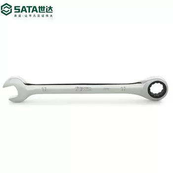 SATA полностью полированный ключ с храповым механизмом Allegro двойного назначения, быстрый ключ 8 мм, 1 шт., 43201, по индивидуальному заказу