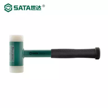 SATA ручка для стальной трубы, безоткатный монтажный молоток, 30 мм, 92611, виброустойчивый молоток, молоток для укладки плитки, пола