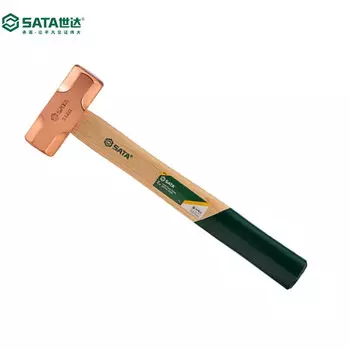 SATA рукоятка из орехового дерева, восьмиугольный медный молоток 1 фунт 92365