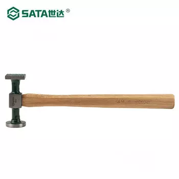 SATA сверхмощный молоток для листового металла 390 г 92102-вогнутый инструмент для ремонта молоток ударный молоток из листового металла