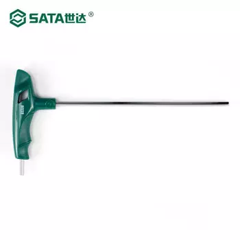 SATA Т-образный шестигранный ключ, 4 мм, 83308, шестигранная отвертка с плоской головкой, инструмент