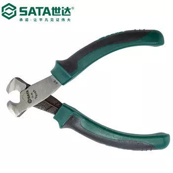 SATA Tools, экономичные мини-щипцы с верхними кусачками, мини-трудосберегающие плоскогубцы для ногтей, плоскогубцы, щелкунчик 70616A