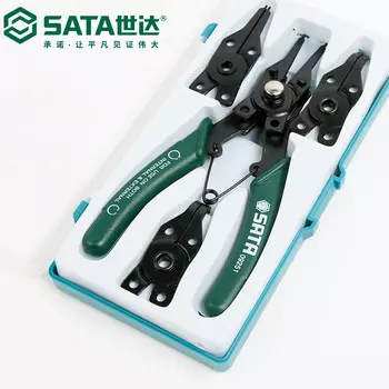 SATA Tools Набор из 5 плоскогубцев для стопорных колец 09251