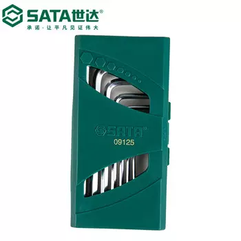 SATA Tools, набор шестигранных ключей с шаровой головкой, 7 предметов 09125