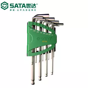 SATA Tools, набор шестигранных ключей со сферической головкой, 12 дюймов, длина 09106