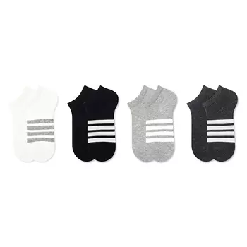 Satin Charm Duanmei Men Socks, 4 шт. (черный)