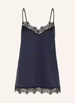 Satin secrets спальный топ из атласа Simone Prle, синий