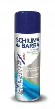 Satinex, Пена для бритья с глицерином, 300мл