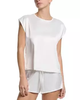 Сатиновая футболка Hanky Panky, белый