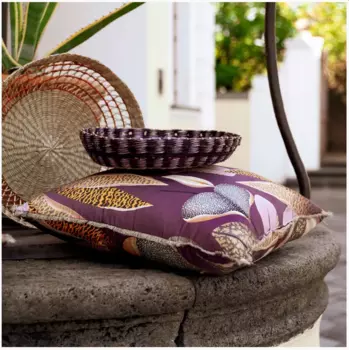 Сатиновая мебельная подушка Calypso Reevr Reever, зеленый