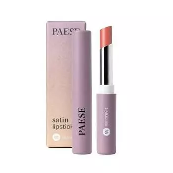 Сатиновая помада, 21 Soft Peach, 2,2 г Paese, Nanorevit Satin Lipstick