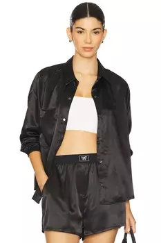 Сатиновая рубашка Heroine Sport, black