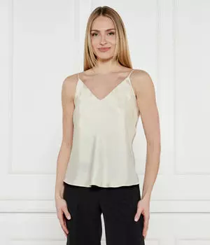 Сатиновая рубашка мальчик драгоценный Regular fit Liu Jo, желтый