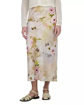 Сатиновая юбка-комбинация Point, розовый