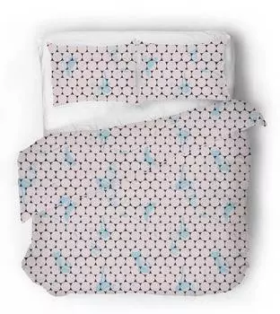 Сатиновое постельное белье ant game Sense Eight, бежевый