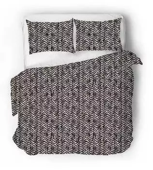 Сатиновое постельное белье бамбук Sense Eight, черный