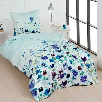 Сатиновое постельное белье Dream Sleep Mako Melany 200х200 см + 2х 80х80 см Traumschlaf