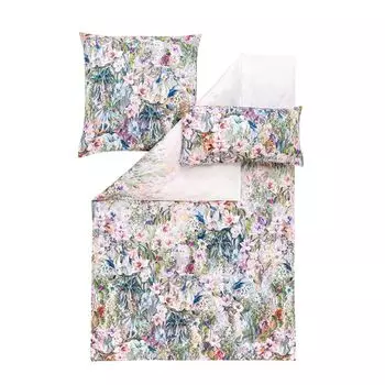 Сатиновое постельное белье Estella Mako Atelier Leandra Сирень 135х200+80х80+40х80