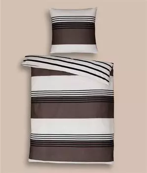 Сатиновое постельное белье Janine Mako, 3 предмета, пододеяльник 200 х 220 см, наволочка 2 х 80 х 80 см J. D. 8 Original Janine