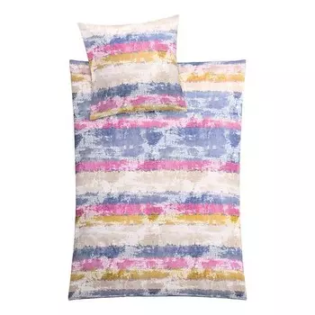 Сатиновое постельное белье Kleine Wolke Jarven, 135x1x200 см, многоцветный