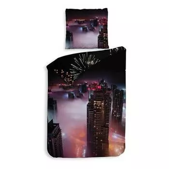 Сатиновое постельное белье мако амира Heckett & Lane, черный