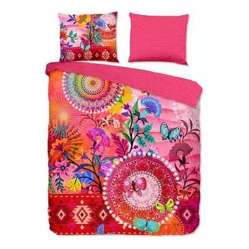 Сатиновое постельное белье mako giselah Hip, розовый