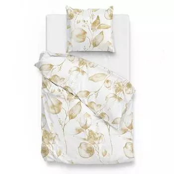 Сатиновое постельное белье мако мика Zo!Home, белый