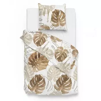 Сатиновое постельное белье мако мими Zo!Home, белый