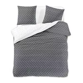 Сатиновое постельное белье mako nels комплект из 4 шт. Flhf, серый