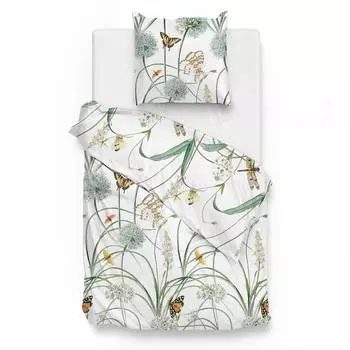 Сатиновое постельное белье мако тамар Zo!Home, белый