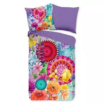 Сатиновое постельное белье мако vitori Hip, мультколор