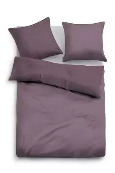Сатиновое постельное белье Tom Tailor "UNIOPTIK - DELICATE STRIPES" MAUVE 40x80 см