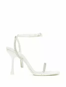 Сатиновые босоножки Luxon Simkhai, белый